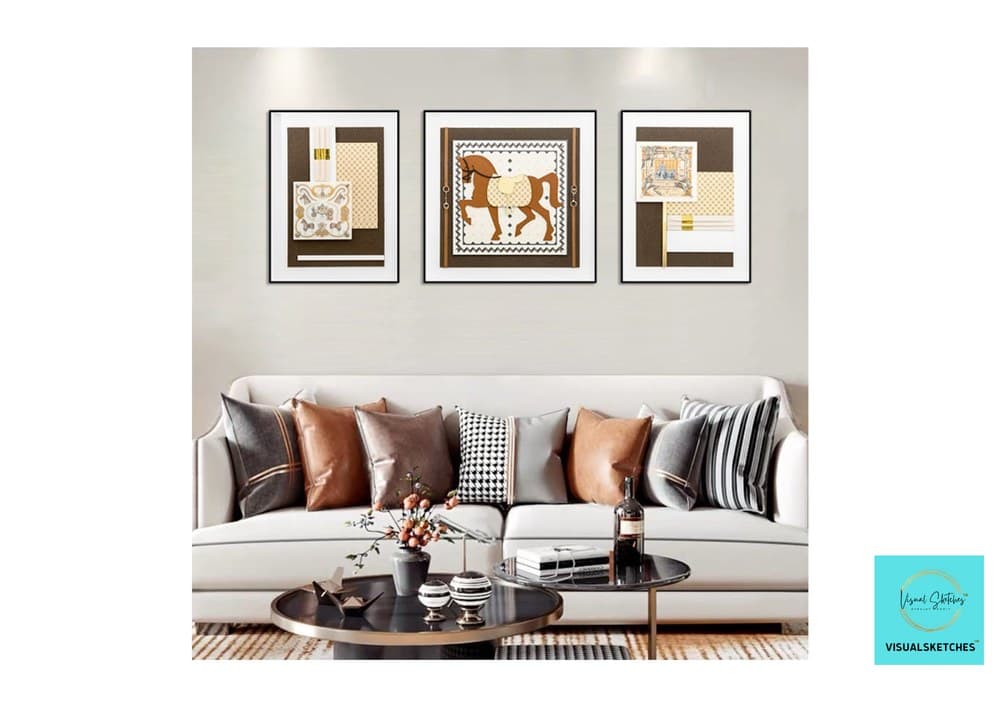 Abstract Visions — HBON — Abstract Visions art print by RP Sketches