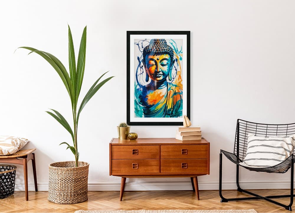 Sacred Buddha — VGMH — Sacred Buddha art print by RP Sketches