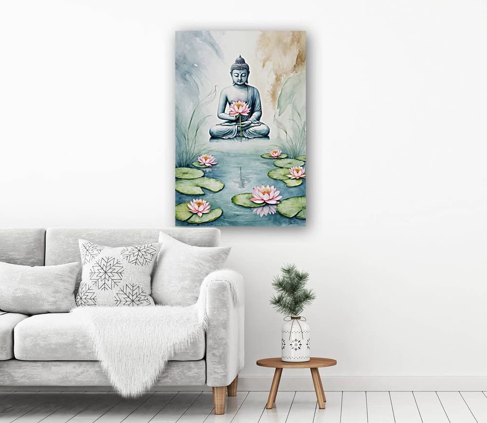 Sacred Buddha — KXPG — Sacred Buddha art print by RP Sketches