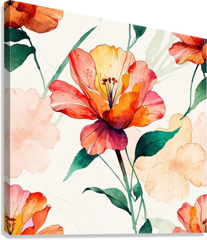 FLOWER — Nature's Harmony art print by RP Sketches