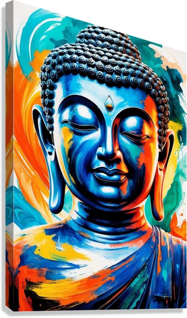 Sacred Buddha — 14LC — Sacred Buddha art print by RP Sketches